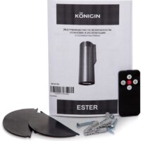 Konigin Ester 31 (нержавеющая сталь/черное стекло) Image #11