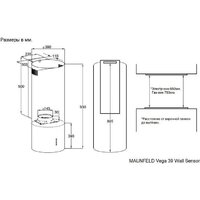 MAUNFELD Vega 39 Wall Sensor (черный) Image #2