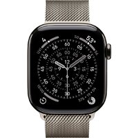 Apple Watch Series 11 LTE 46 мм (титановый корпус, природный/природный, миланская петля S/M) Image #2
