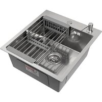 ARFEKA Eco AR мойка 450*500, коландер, дозатор Satin Decor Image #3