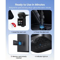 Видеорегистратор Baseus Dash Cam 4K BS-CM035 Cosmic Black C0119804 - Превью изображения №16 — Интернет-магазин Teono.by