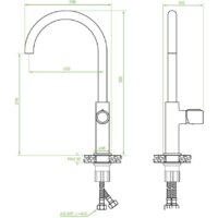 Смеситель Laveo Pretto BAO 068D - Превью изображения №2 — Интернет-магазин Teono.by