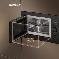 Микроволновая печь Weissgauff BMWO-256 - Превью изображения №12 — Интернет-магазин Teono.by