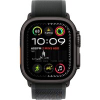 Apple Watch Ultra 2 LTE 49 мм (титановый корпус, черный/черный, нейлоновый ремешок S/M) Image #2