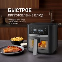 Аэрогриль (аэрофритюрница) Weissgauff WAF 501 DB Easy Fry - Превью изображения №7 — Интернет-магазин Teono.by