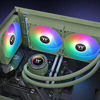 Система жидкостного охлаждения для процессора Thermaltake TH280 V2 ARGB CL-W375-PL14MG-A - Превью изображения №7 — Интернет-магазин Teono.by
